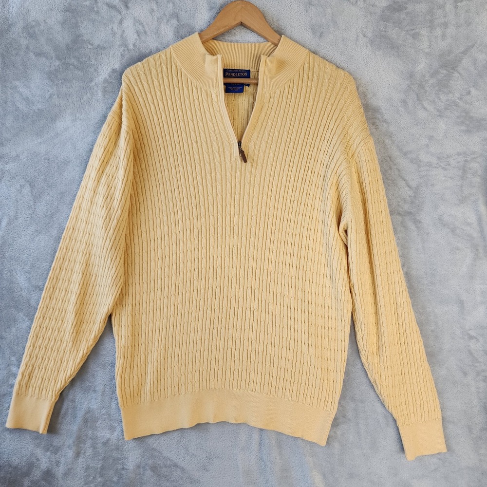 Pendleton Sweater Womens Size Medium Cable Knit S… - image 1